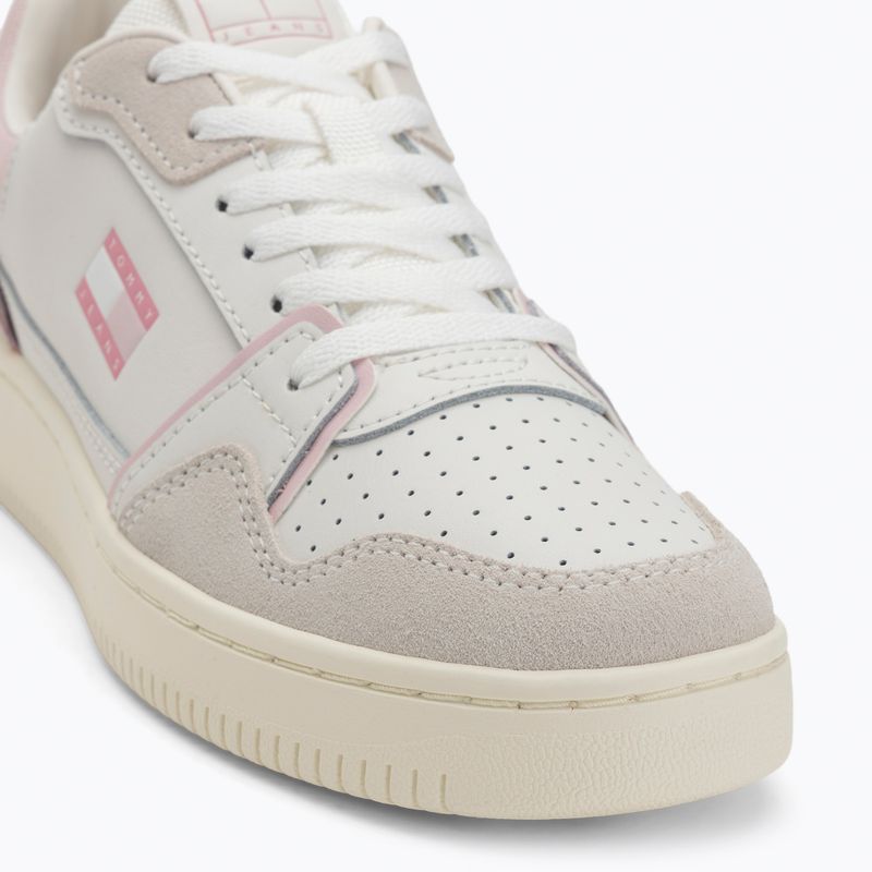 Tommy Jeans Retro Basket - scarpe da donna ecru/rosa 7
