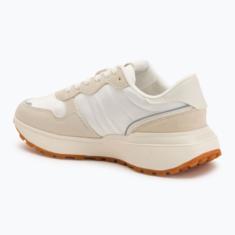 Tommy Jeans Cleated Runner ecru scarpe da donna 3