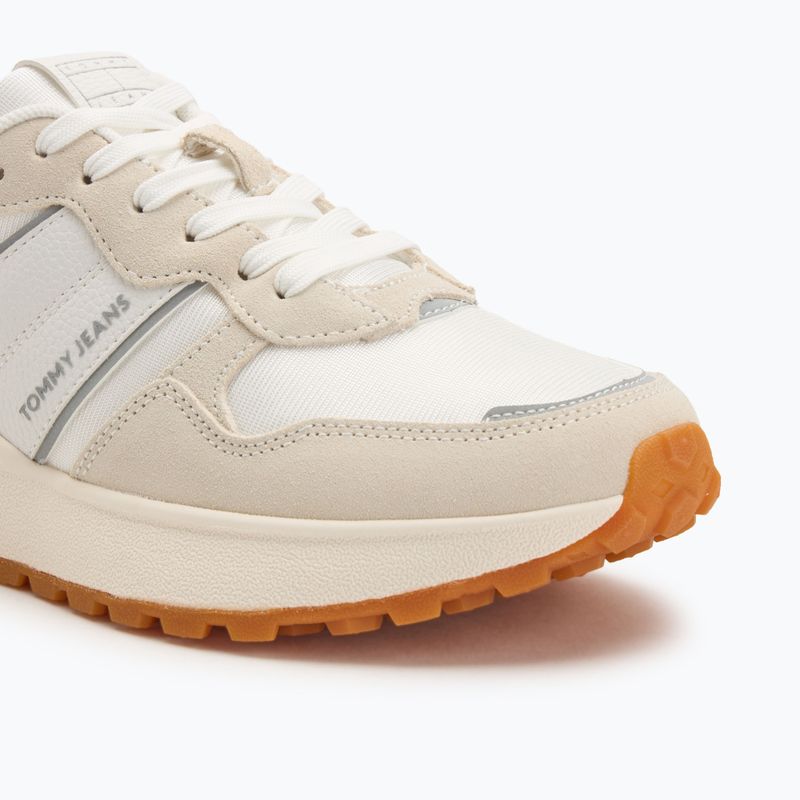 Tommy Jeans Cleated Runner ecru scarpe da donna 7