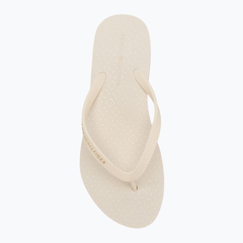 Tommy Hilfiger Strap Beach Sandal donna infradito avorio petalo 5