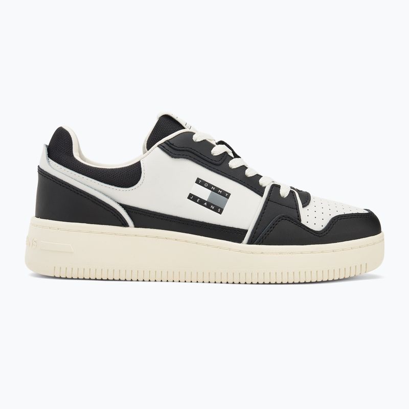 Tommy Jeans Retro Basket scarpe da uomo nero 2