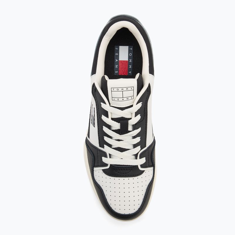 Tommy Jeans Retro Basket scarpe da uomo nero 5