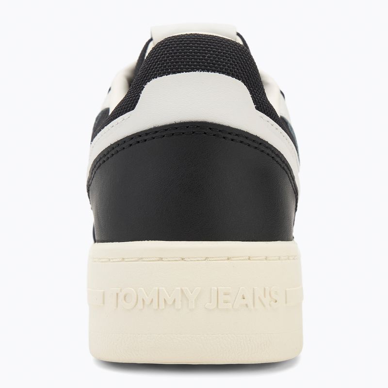 Tommy Jeans Retro Basket scarpe da uomo nero 6
