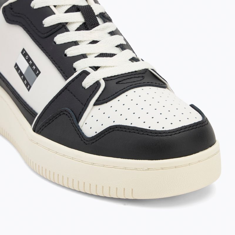 Tommy Jeans Retro Basket scarpe da uomo nero 7