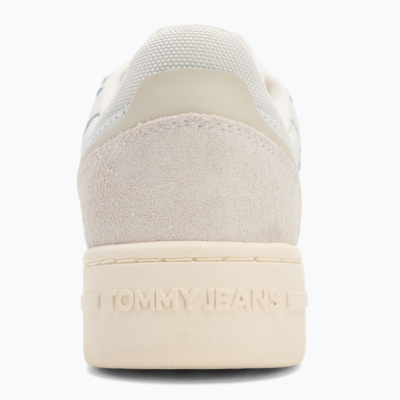 Tommy Jeans Retro Basket scarpe da donna ecrù/grigio stratus 6