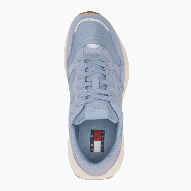 Tommy Jeans scarpe da donna Cleated Runner blu chime 5