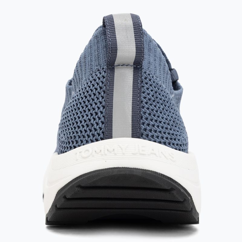Scarpe da uomo Tommy Jeans Runner Knitted blue moment 6
