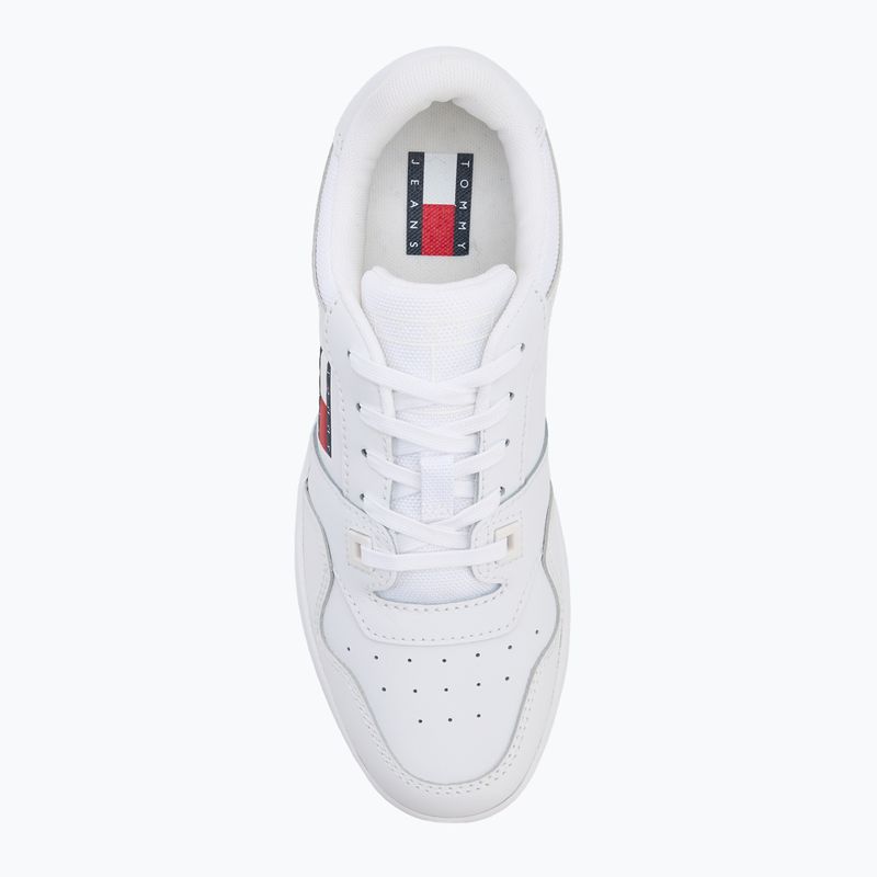 Scarpe da donna Tommy Jeans Retro Basket white 5