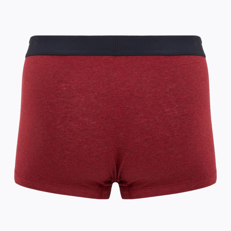 Boxer uomo Tommy Hilfiger UM0UM03180 Trunk 3 paia deep burgundy/purple navy/deep red heather 2