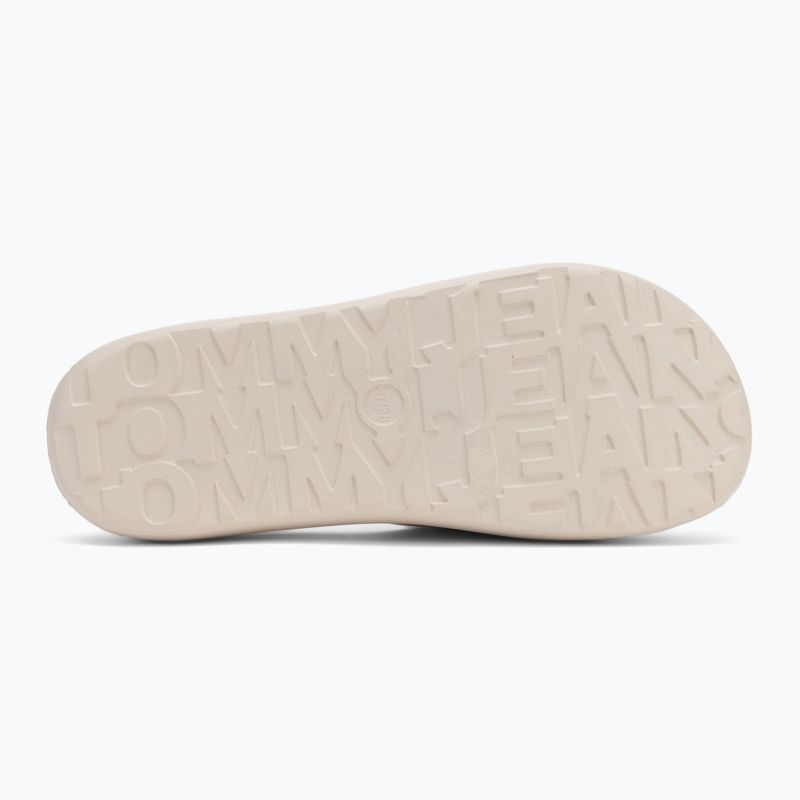 Infradito Tommy Jeans da donna Chunky Pool Slide Ess in carta da giornale 4