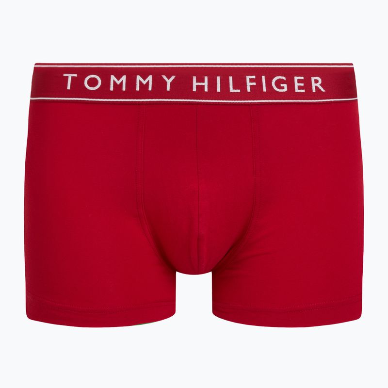 Tommy Hilfiger boxer da uomo UM0UM03679 5 paia bianco/rosso medio/cielo del deserto/erba media/nero 6