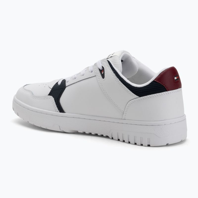 Scarpe Tommy Hilfiger Basket Core Lite Lth Mix bianche da uomo 3
