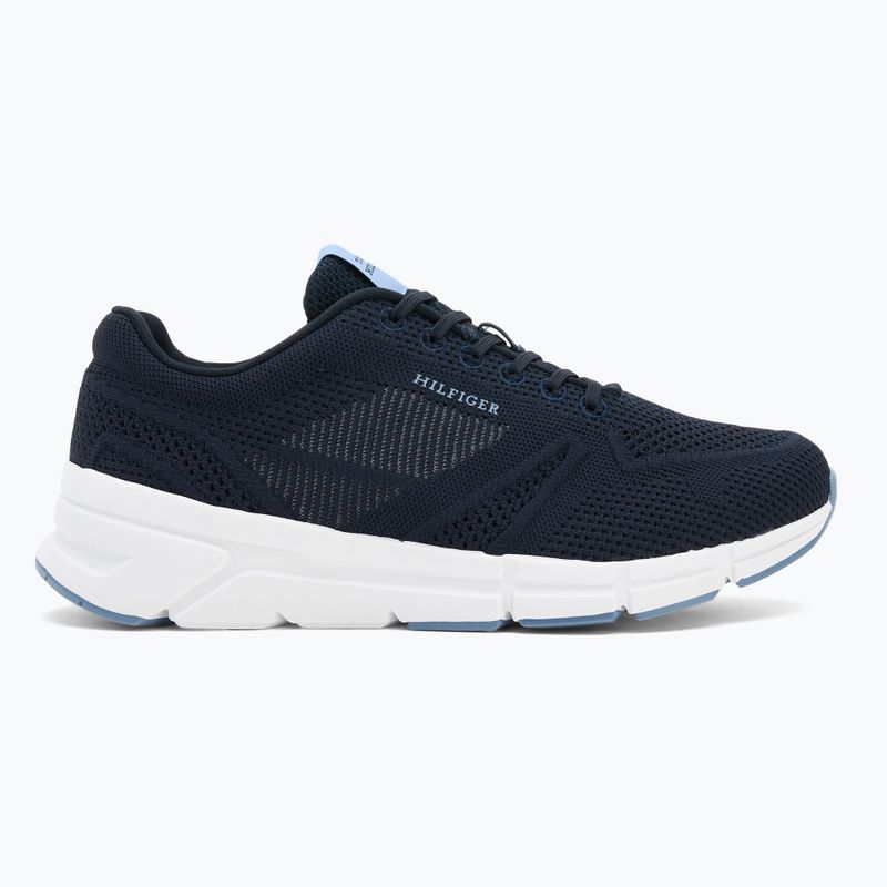Tommy Hilfiger Comfort Run Knit - scarpe da uomo in pelle di deserto 2