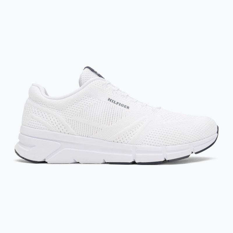 Scarpe Tommy Hilfiger Comfort Run Knit bianche da uomo 2
