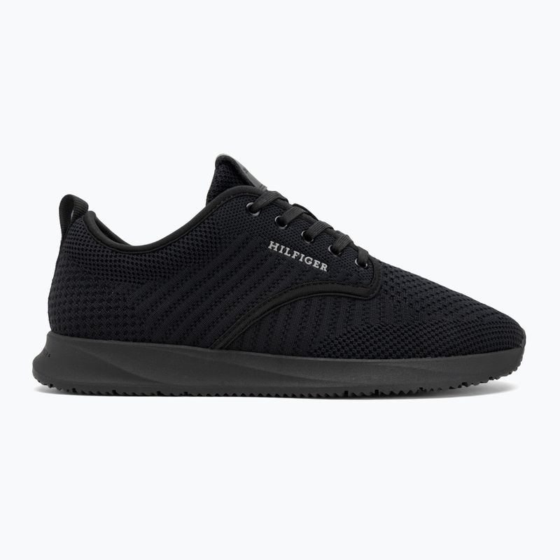 Tommy Hilfiger scarpe da uomo Newport 3D Premium Knit nero 2