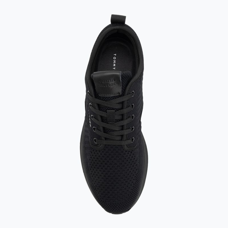 Tommy Hilfiger scarpe da uomo Newport 3D Premium Knit nero 5