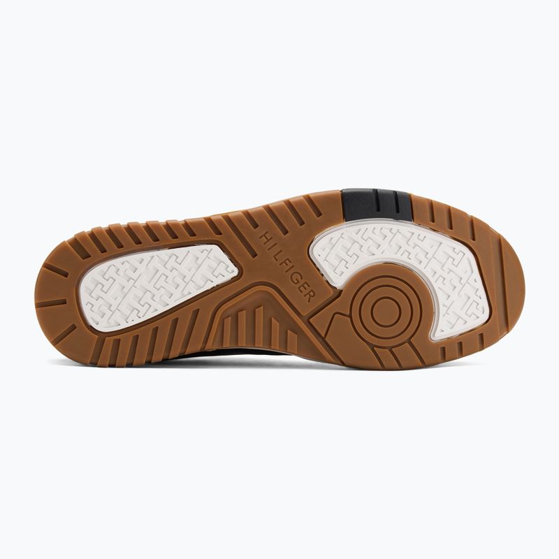 Tommy Hilfiger Basket Better Mix Lth nero scarpe da uomo 4