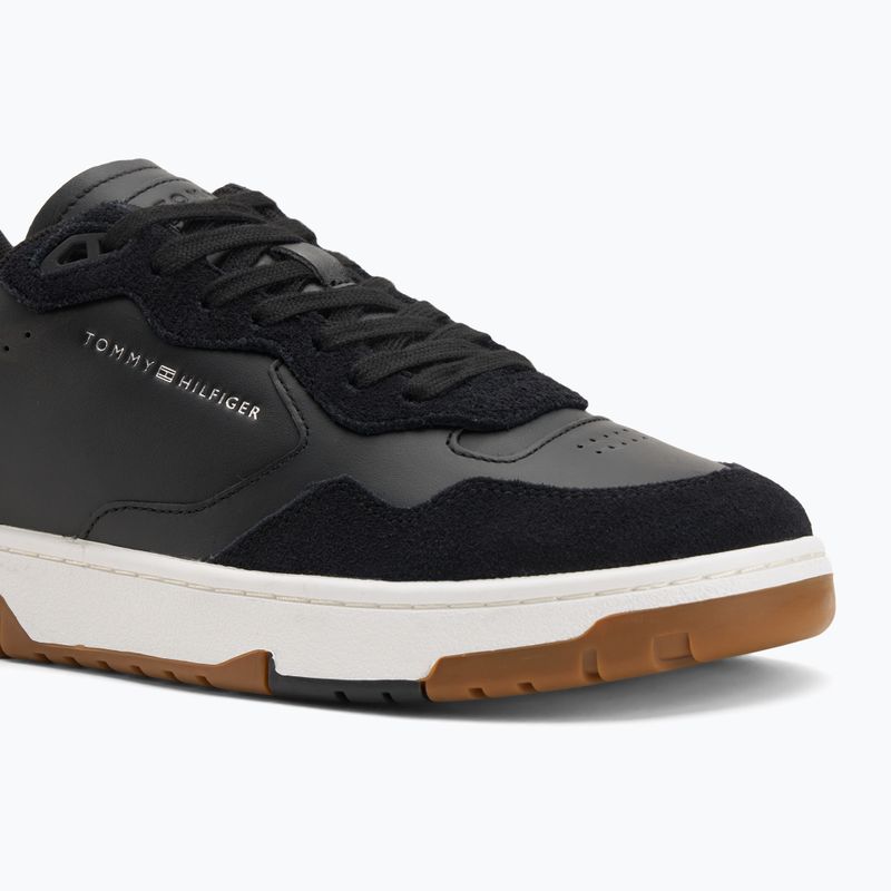 Tommy Hilfiger Basket Better Mix Lth nero scarpe da uomo 7