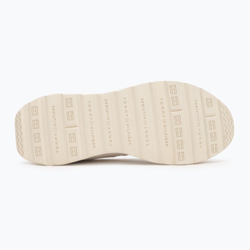 Scarpe Tommy Hilfiger Retro Runner Nylon Mix avorio petalo uomo 4
