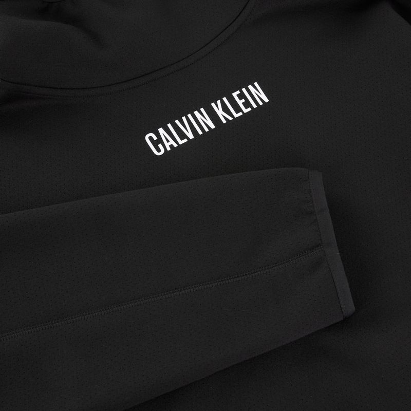 Felpa con cappuccio da uomo Calvin Klein nero 5