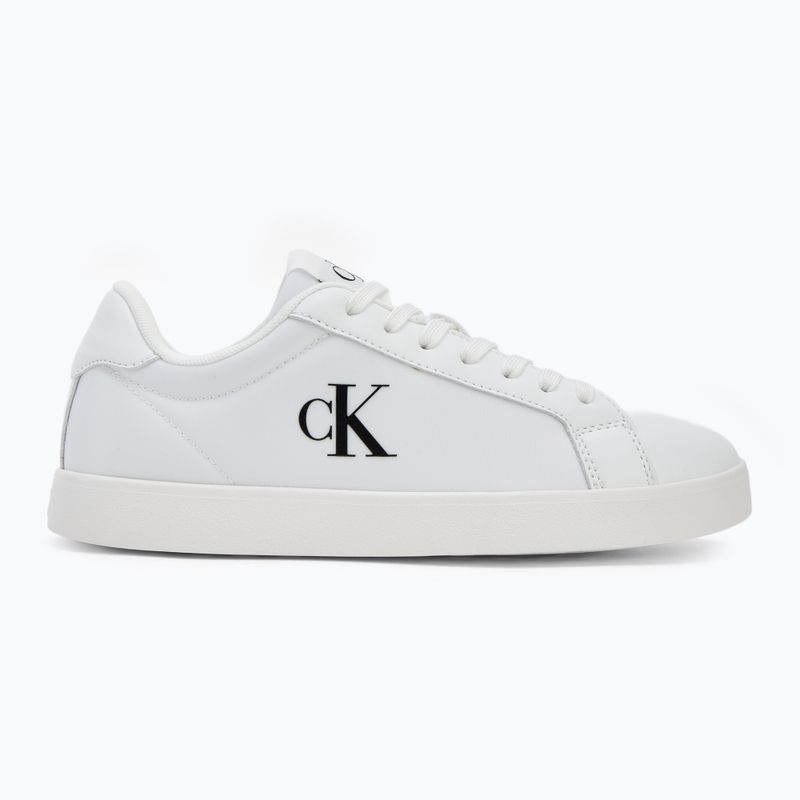 Scarpe da donna Calvin Klein YW0YW01781 3 Cupsole Laceup PU MG bright white 2