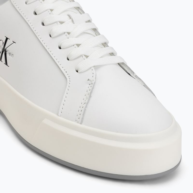 Scarpe da donna Calvin Klein YW0YW01945 Basket Cups Laceup Leather bright white/black 7