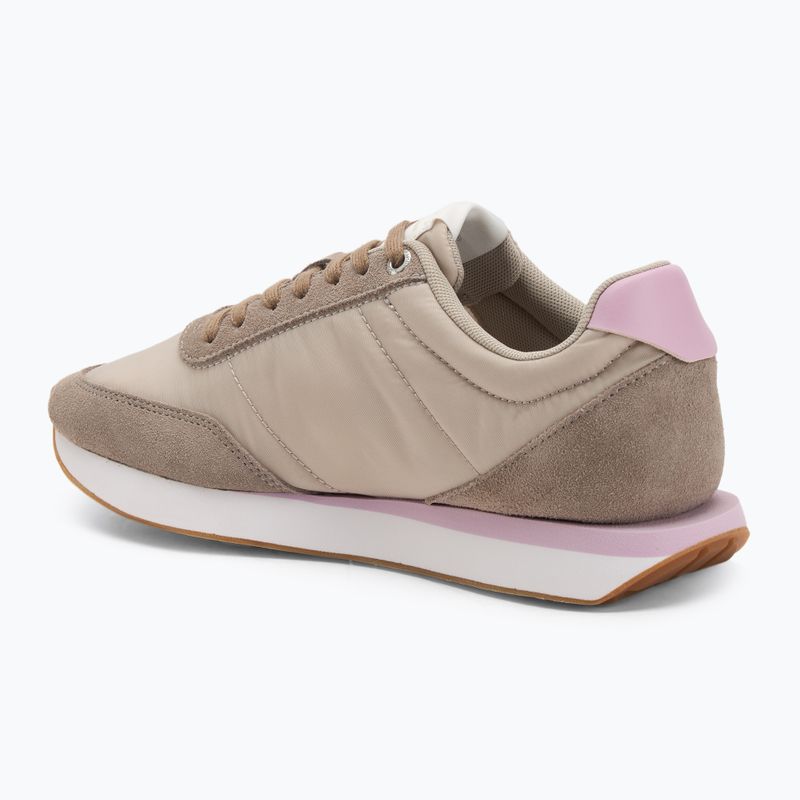 Scarpe da donna Calvin Klein YW0YW01990 Retro Runner Lace Up Nylon MG chateau/taupe/fragrant lilac 3
