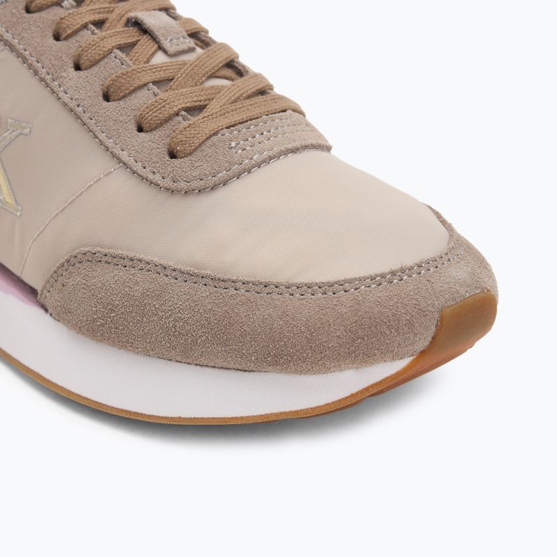 Scarpe da donna Calvin Klein YW0YW01990 Retro Runner Lace Up Nylon MG chateau/taupe/fragrant lilac 7