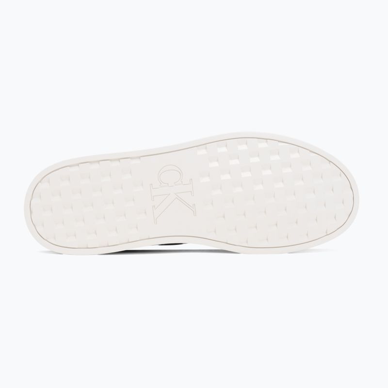 Scarpe da donna Calvin Klein YW0YW01781 3 Cupsole Laceup PU MG burgundy/bright white 4