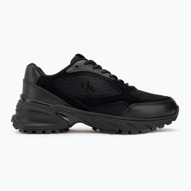 Scarpe da donna Calvin Klein YW0YW01994 Hike Runner Mesh Mix triple black 2
