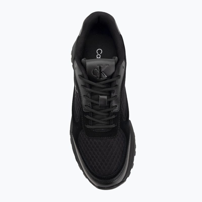 Scarpe da donna Calvin Klein YW0YW01994 Hike Runner Mesh Mix triple black 5