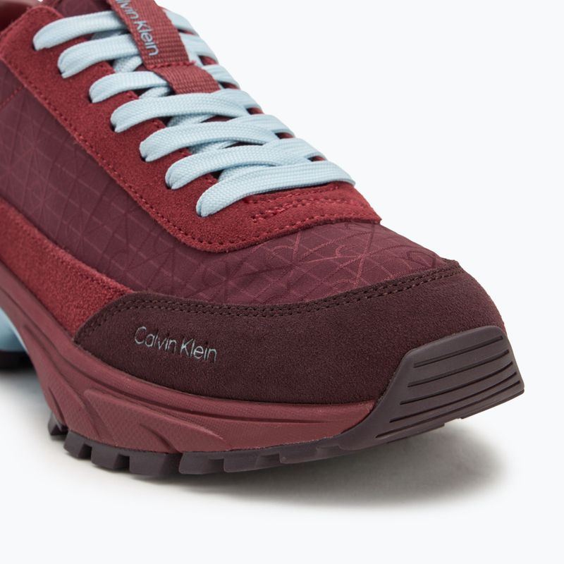 Scarpe da donna Calvin Klein YW0YW01995 Hike Runner Casual Ny-Su AOP WN burgundy 7
