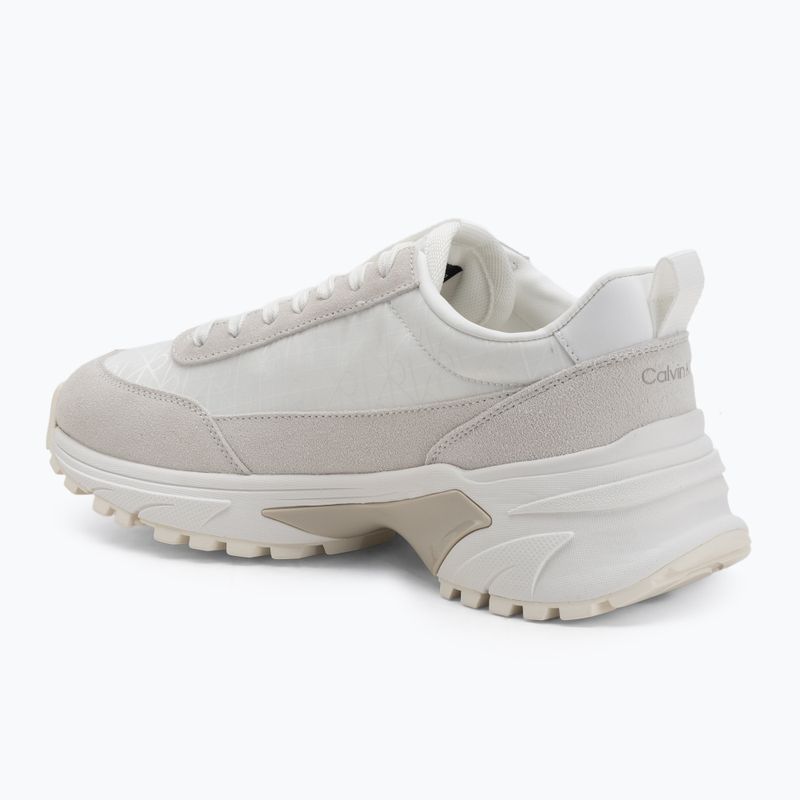 Scarpe da donna Calvin Klein YW0YW01995 Hike Runner Casual Ny-Su AOP WN white/marshmallow/feather gray 3