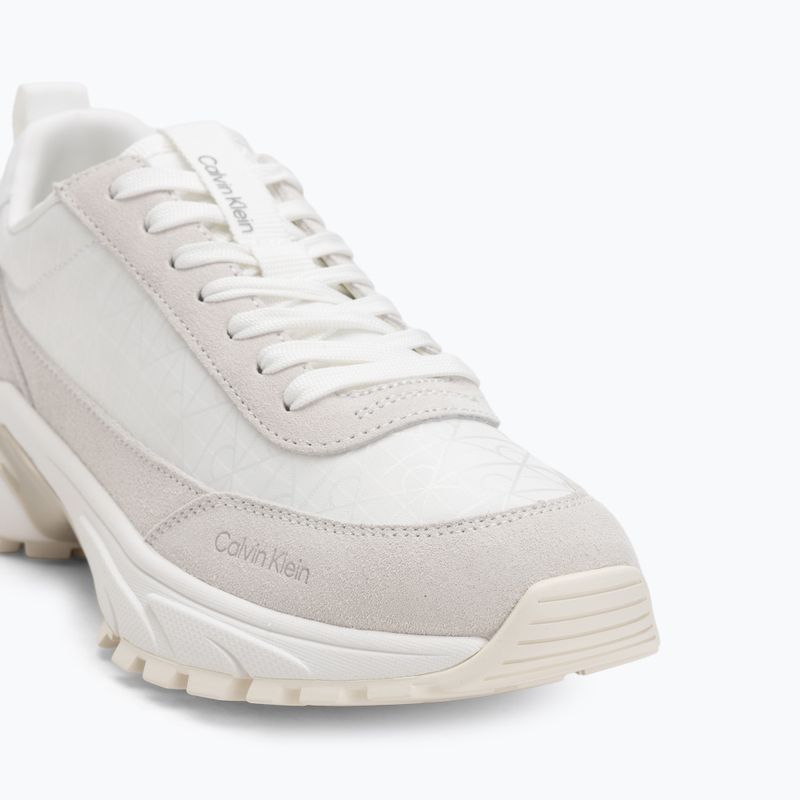 Scarpe da donna Calvin Klein YW0YW01995 Hike Runner Casual Ny-Su AOP WN white/marshmallow/feather gray 7