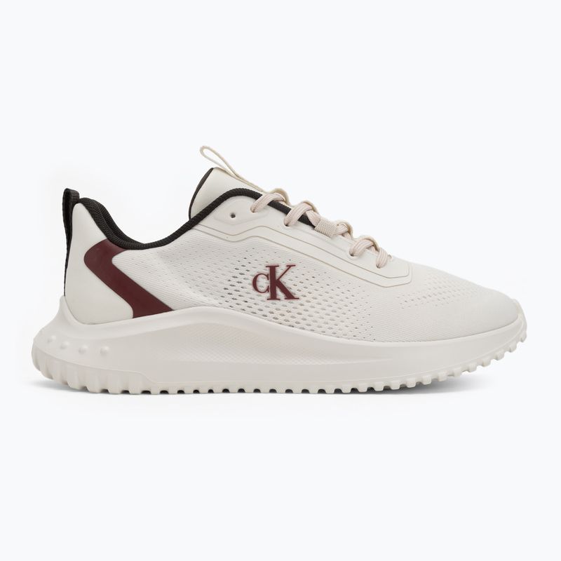 Scarpe da donna Calvin Klein YW0YW01992 Eva Runner Drawstring Mix MG lily white/beluga/new maroon 2