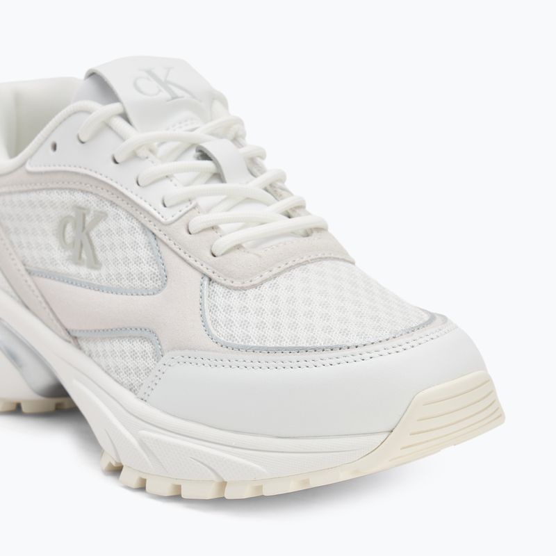 Scarpe da donna Calvin Klein YW0YW02009 Hike Runner Mesh Mix MET MG bright white/silver 7