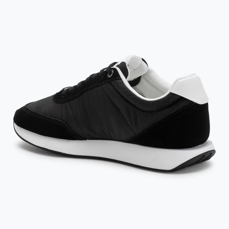 Scarpe da donna Calvin Klein YW0YW01990 Retro Runner Lace Up Nylon MG black/bright white 3