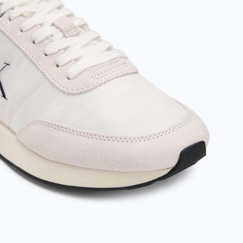 Scarpe da uomo Calvin Klein YM0YM01361 Retro Runner Essential MIX MAT bright white/black 7