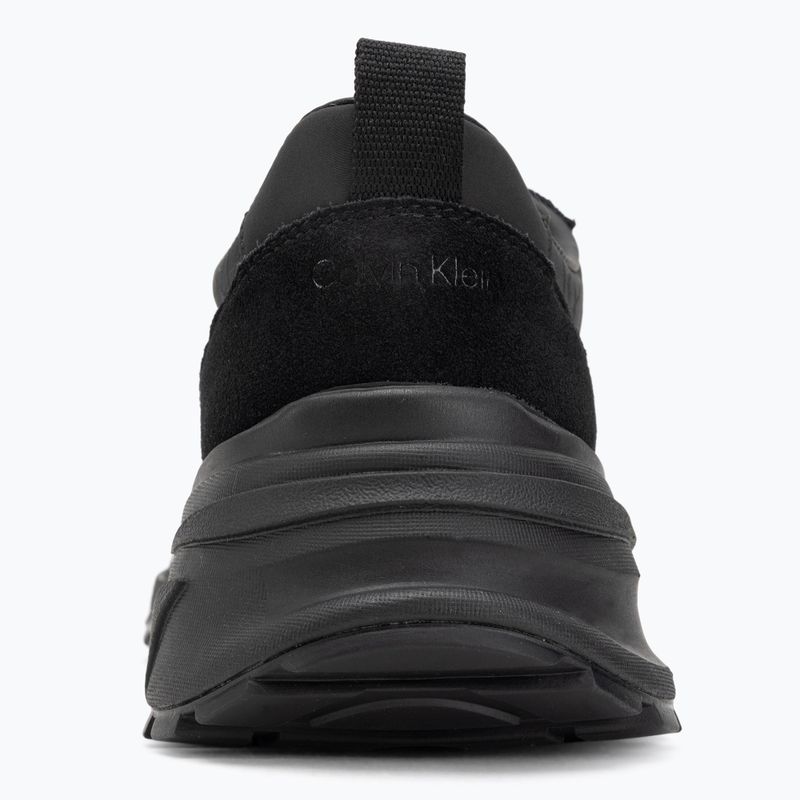 Scarpe da uomo Calvin Klein YM0YM01378 Hike Runner Casual Ny-Su AOP triple black 6