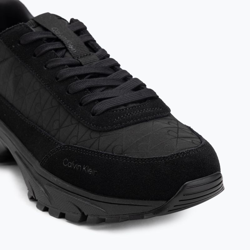 Scarpe da uomo Calvin Klein YM0YM01378 Hike Runner Casual Ny-Su AOP triple black 7