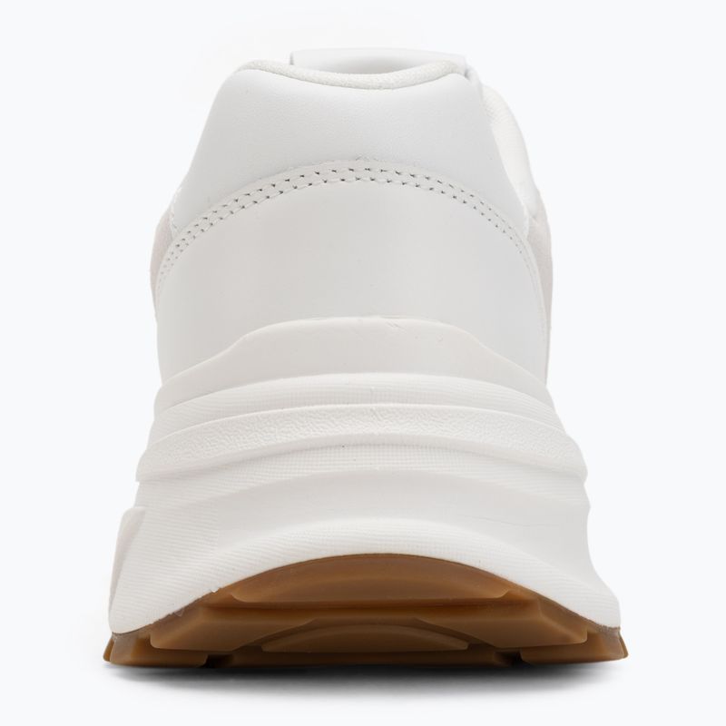 Scarpe da uomo Calvin Klein YM0YM01289 Hike Runner HF Leather Mix bright white/creamy white/eggshell 6