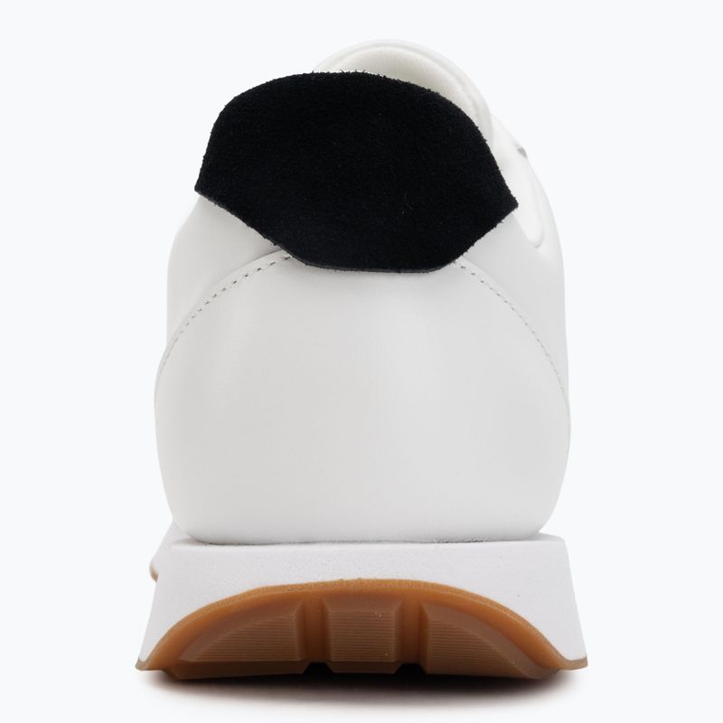 Scarpe da uomo Calvin Klein YM0YM01381 Retro Runner Leather Tape bright white/black/gum 6