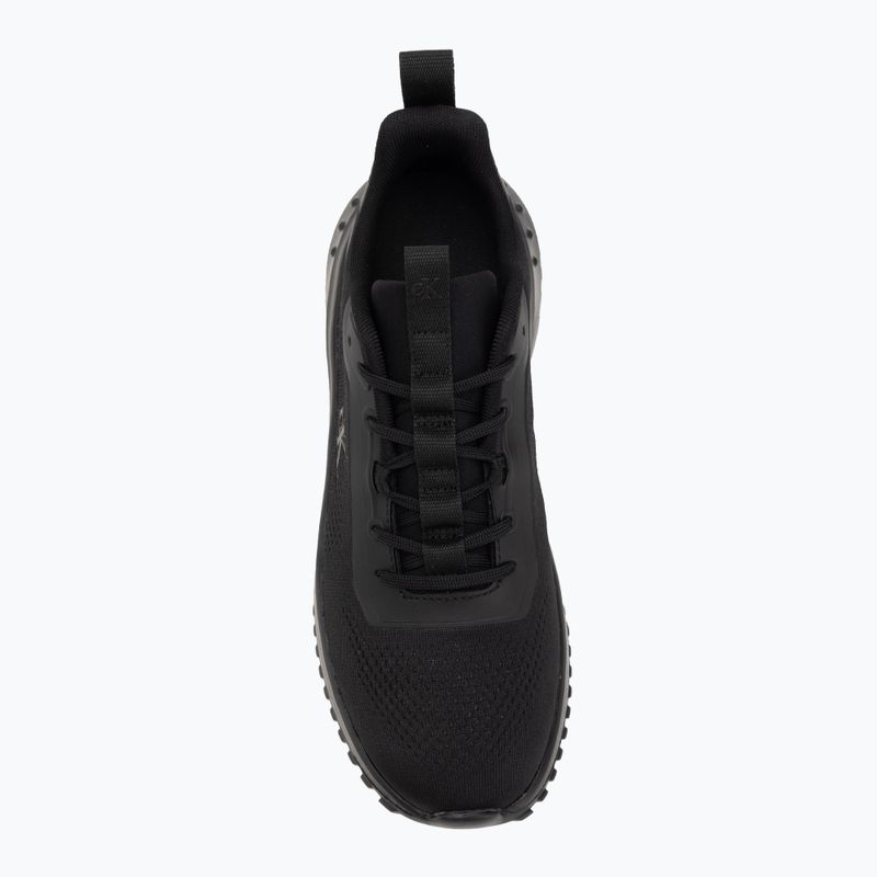 Scarpe da uomo Calvin Klein YM0YM01387 Eva Runner Mix NY triple black 5