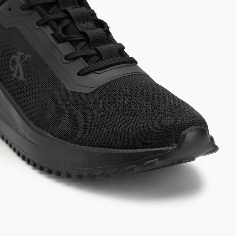 Scarpe da uomo Calvin Klein YM0YM01387 Eva Runner Mix NY triple black 7
