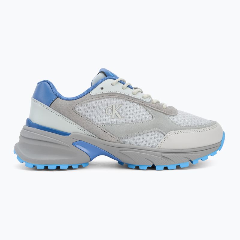 Scarpe da uomo Calvin Klein YM0YM01379 Hike Runner Mesh MIX oyster mushroom/grey/palest blue 2