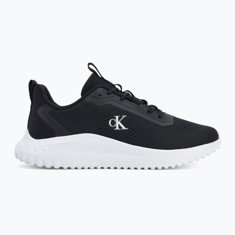 Scarpe da uomo Calvin Klein YM0YM01387 Eva Runner Mix NY black/bright white 2