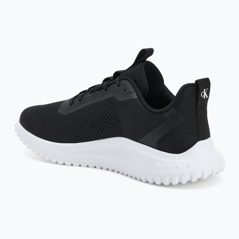Scarpe da uomo Calvin Klein YM0YM01387 Eva Runner Mix NY black/bright white 3