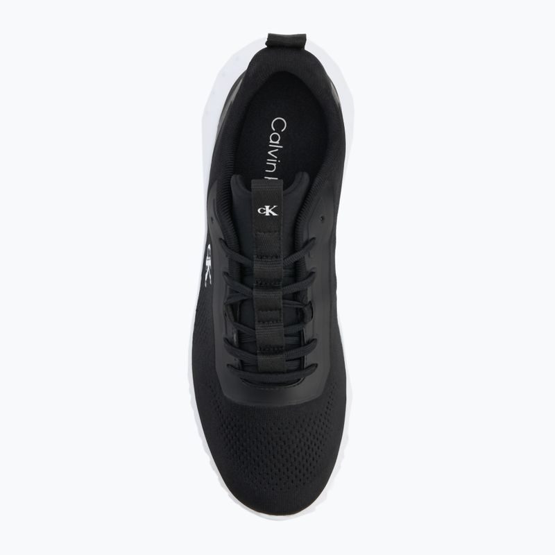 Scarpe da uomo Calvin Klein YM0YM01387 Eva Runner Mix NY black/bright white 5