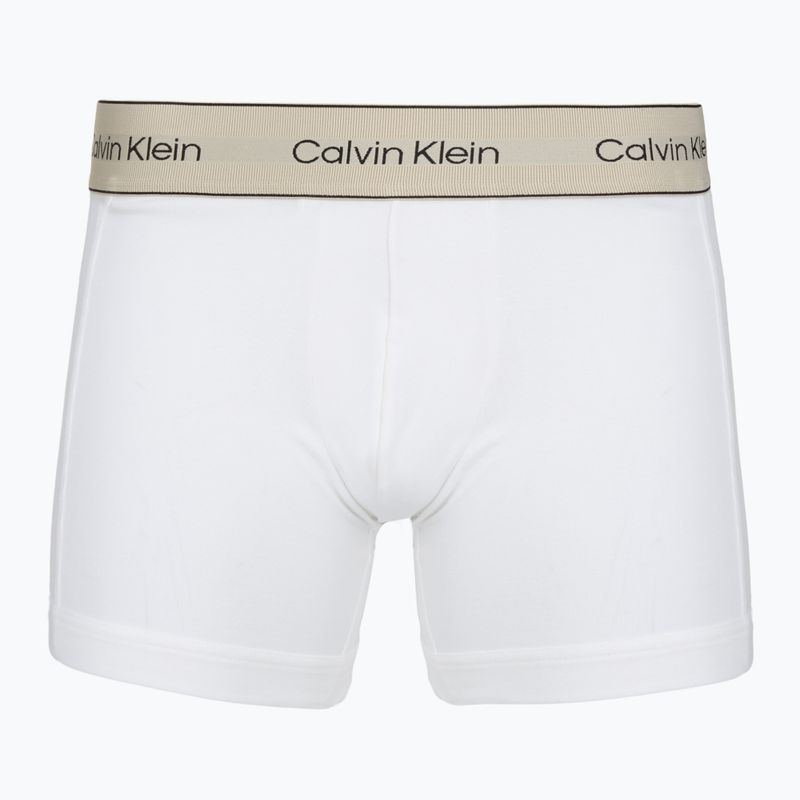 Boxer da uomo Calvin Klein LV00NB4447 Brief 3 pairs oyster gray/grey heather/white 2