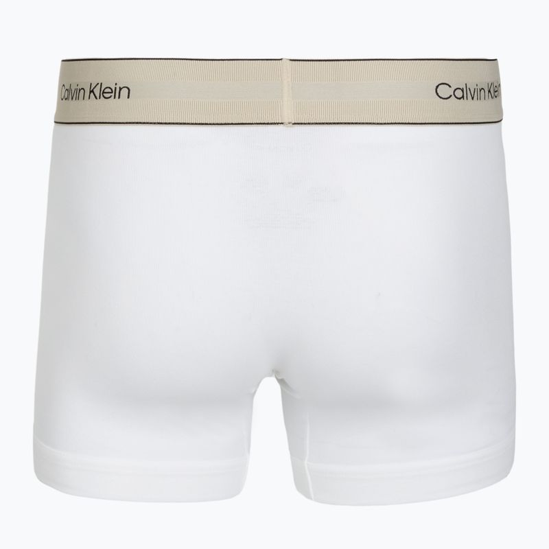 Boxer da uomo Calvin Klein LV00NB4447 Brief 3 pairs oyster gray/grey heather/white 3